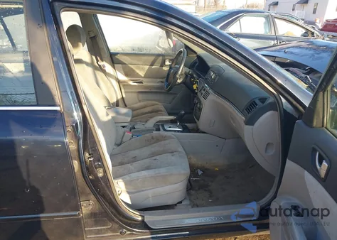 2006 Hyundai Sonata Gls from USA, damaged, VIN 5NPEU46C36H077377